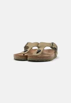 Birkenstock Gizeh Regular - Mules - Faded Khaki 10 Birkenstock Gizeh Regular - Mules - Faded Khaki -La Mode Soldes de70ee73c77944449bd1def9e6c09bd3