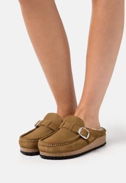 Birkenstock Buckley Shearling Narrow - Mules - Tea