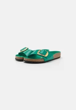 Birkenstock Madrid - Chaussons - High Shine Green -La Mode Soldes e7d89152df1549db8f3ab5f06fd3a754
