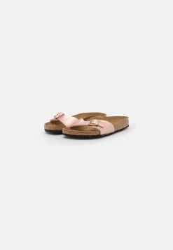 Birkenstock Madrid Narrow - Mules - Metallic Copper -La Mode Soldes f91663d27d4e4addb07c5e514bead5dd