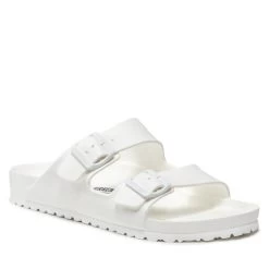 Mules / Sandales De Bain Birkenstock Arizona 0129441 White