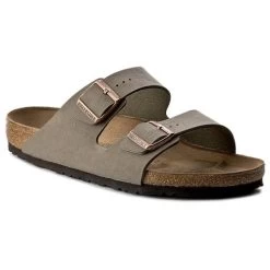 Mules / Sandales De Bain Birkenstock Arizona 0151211 Stone