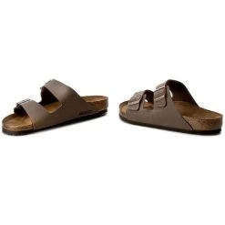 La Mode Soldes -La Mode Soldes mules sandales de bain birkenstock arizona 151181 mocca 1
