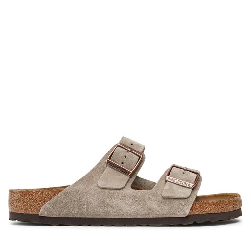 Mules / Sandales De Bain Birkenstock Arizona Bs 0051461 Taupe 4 Mules / Sandales De Bain Birkenstock Arizona Bs 0051461 Taupe – Image 2