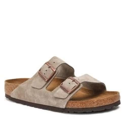 Mules / Sandales De Bain Birkenstock Arizona Bs 0051461 Taupe