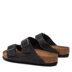 Mules / Sandales De Bain Birkenstock Arizona Bs 0552321 Velvet Grey -La Mode Soldes mules sandales de bain birkenstock arizona bs 0552321 velvet grey 2