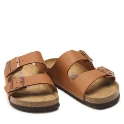 Mules / Sandales De Bain Birkenstock Arizona Bs 1019067 Ginger Brown -La Mode Soldes mules sandales de bain birkenstock arizona bs 1019067 ginger brown 4
