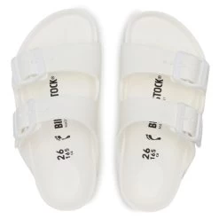 Mules / Sandales De Bain Birkenstock Arizona Eva 1018941 White -La Mode Soldes mules sandales de bain birkenstock arizona eva 1018941 white 5