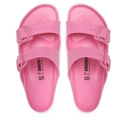 Mules / Sandales De Bain Birkenstock Arizona Eva 1024519 Candy Pink -La Mode Soldes mules sandales de bain birkenstock arizona eva 1024519 candy pink 4