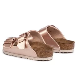 Mules / Sandales De Bain Birkenstock Arizona Kids 1012478 M Electric Metallic Copper -La Mode Soldes mules sandales de bain birkenstock arizona kids 1012478 m electric metallic copper 2