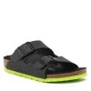 Mules / Sandales De Bain Birkenstock Arizona Kids 1022369 Desert Soil Black Lime -La Mode Soldes mules sandales de bain birkenstock arizona kids 1022369 desert soil black lime