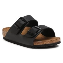 Mules / Sandales De Bain Birkenstock Arizona Kids 555123 Black
