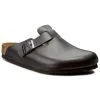 Mules / Sandales De Bain Birkenstock Boston 0060191 Black -La Mode Soldes mules sandales de bain birkenstock boston 0060191 black