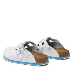 Mules / Sandales De Bain Birkenstock Kay Prof 582624 White -La Mode Soldes mules sandales de bain birkenstock kay prof 582624 white 2