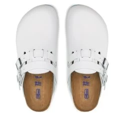 Mules / Sandales De Bain Birkenstock Kay Prof 582624 White -La Mode Soldes mules sandales de bain birkenstock kay prof 582624 white 4