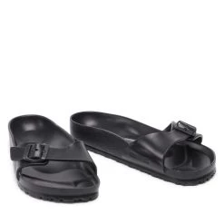 Mules / Sandales De Bain Birkenstock Madrid 0128161 Black 12 Mules / Sandales De Bain Birkenstock Madrid 0128161 Black -La Mode Soldes mules sandales de bain birkenstock madrid 0128161 black 4