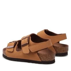 Sandales Birkenstock Milano Hl Kids 1021715 Caramel -La Mode Soldes sandales birkenstock milano hl kids 1021715 caramel 2
