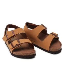 Sandales Birkenstock Milano Hl Kids 1021715 Caramel -La Mode Soldes sandales birkenstock milano hl kids 1021715 caramel 4