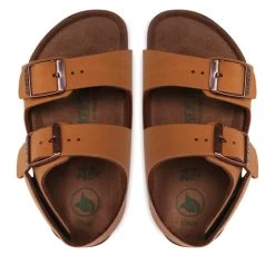 Sandales Birkenstock Milano Hl Kids 1021715 Caramel -La Mode Soldes sandales birkenstock milano hl kids 1021715 caramel 5