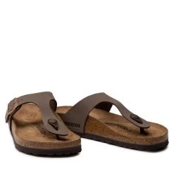 Tongs Birkenstock Gizeh 0043751 Mocca -La Mode Soldes tongs birkenstock gizeh 0043751 mocca 4