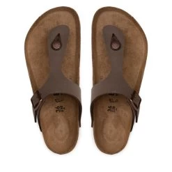 Tongs Birkenstock Gizeh 0043751 Mocca -La Mode Soldes tongs birkenstock gizeh 0043751 mocca 5