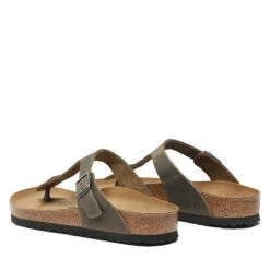 Tongs Birkenstock Gizeh Bs 1019327 Faded Khaki -La Mode Soldes tongs birkenstock gizeh bs 1019327 faded khaki 2